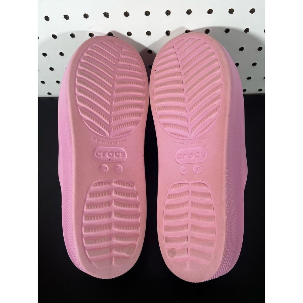 Crocs Platform Slides Size 10 - image 7